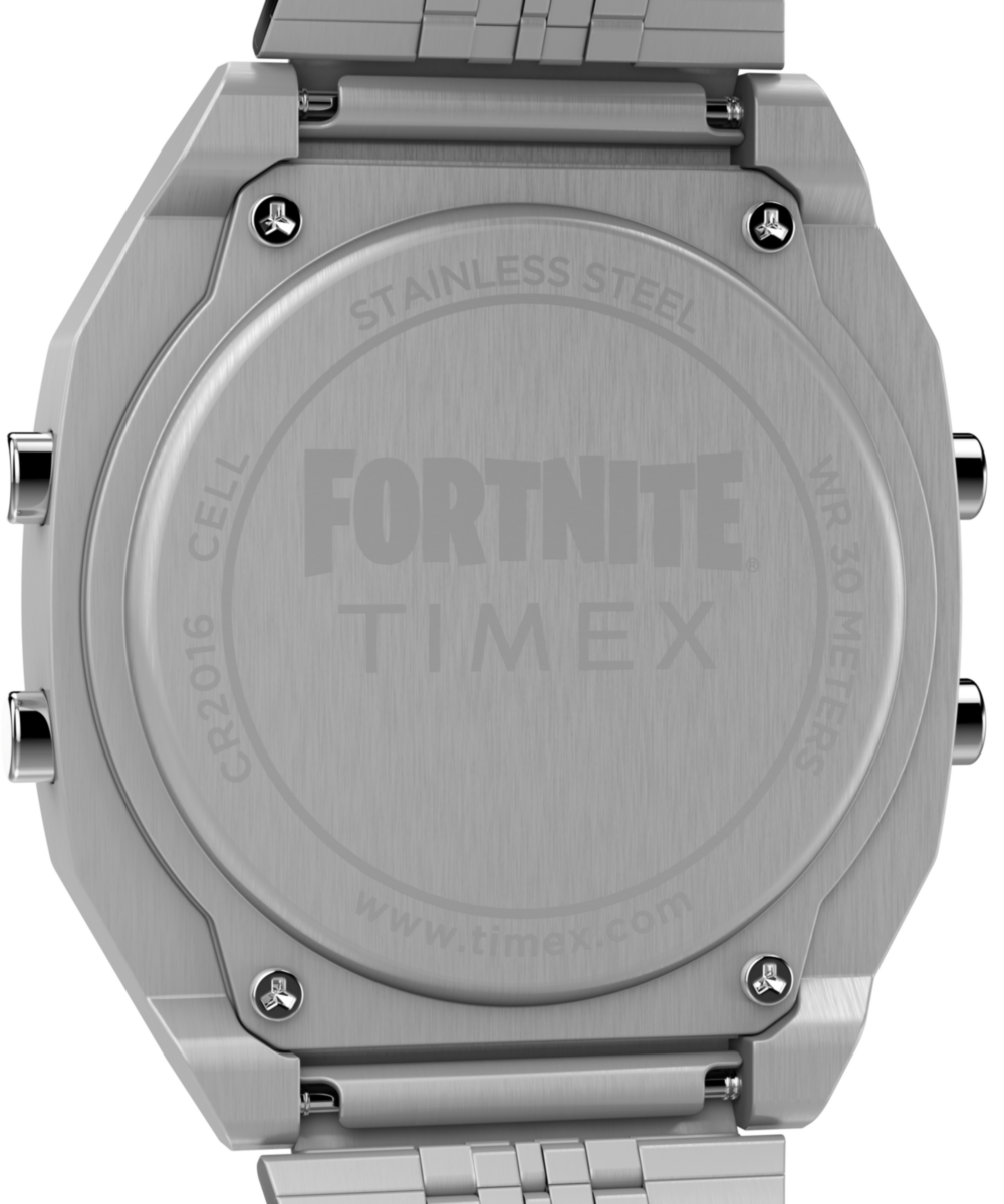 Timex x Fortnite T80 36mm Stainless Steel Bracelet Watch, photo 4