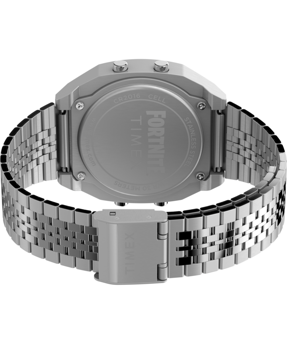 Timex x Fortnite T80 36mm Stainless Steel Bracelet Watch, photo 5