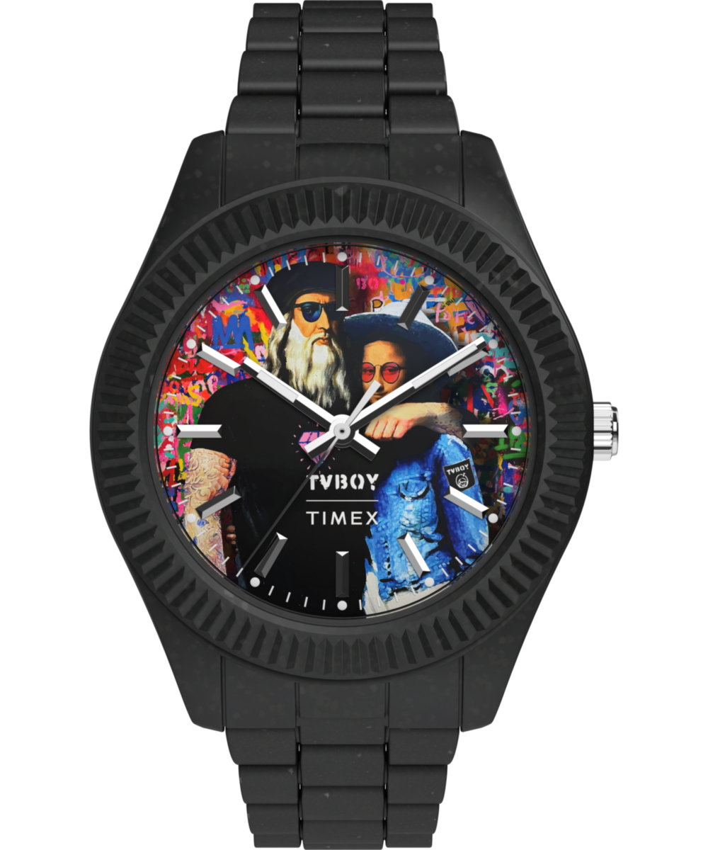 Timex Legacy Ocean x TVBOY 42mm #tide Material Bracelet Watch