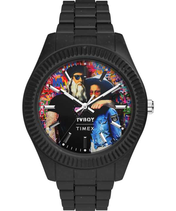 Timex Legacy Ocean x TVBOY 42mm #tide Material Bracelet Watch