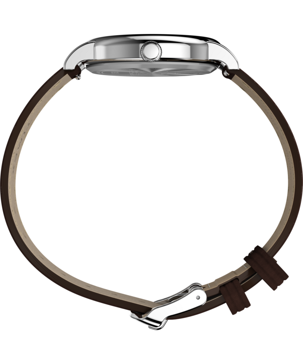 Peanuts® x Timex Weekender Baseball 38mm Leather Strap Watch, photo 2