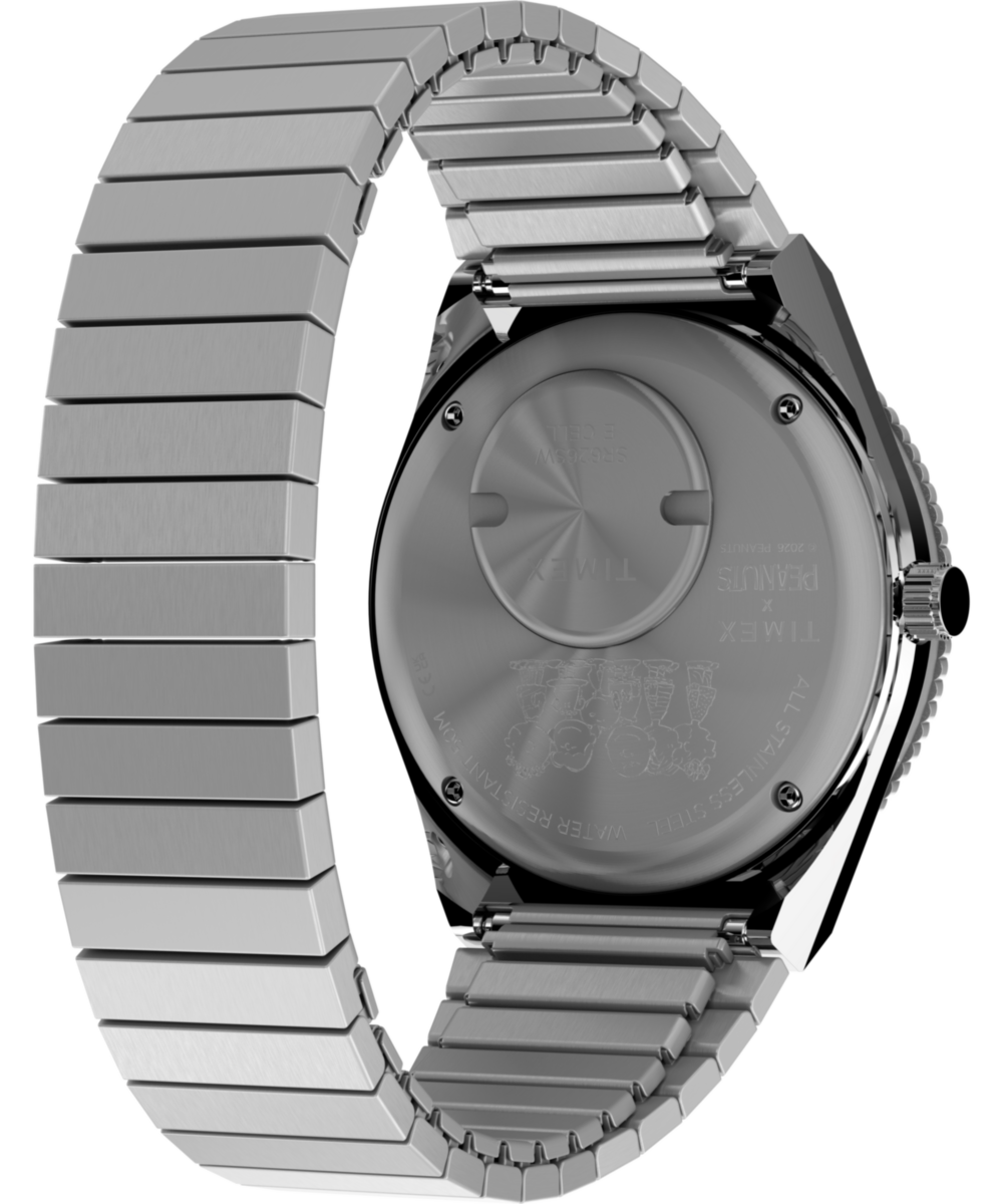 Peanuts® x Q Timex® 36mm Stainless Steel Expansion Band Watch, photo 7