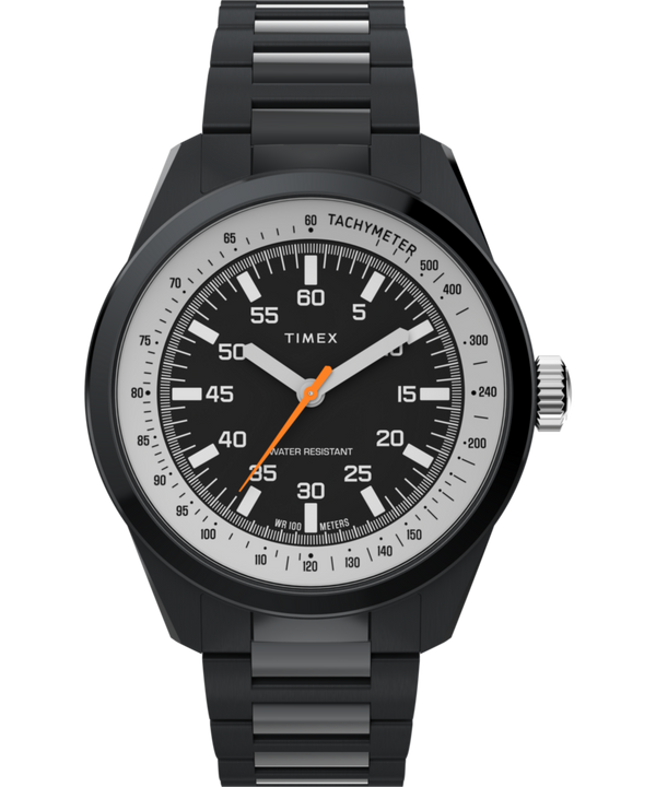 Huckberry x Timex 1979 Black Max 41mm Stainless Steel Bracelet Watch