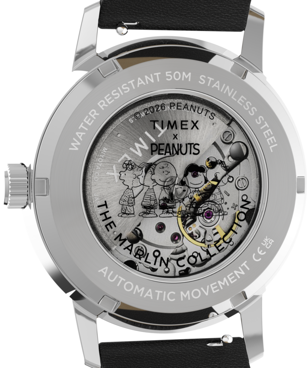 Peanuts® x Timex Marlin® Automatic Soccer 40mm Leather Strap Watch, photo 5