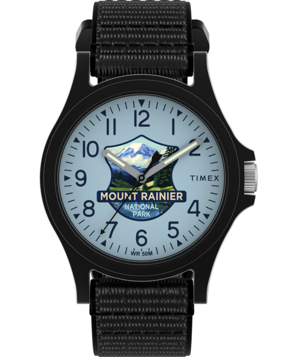 Timex Mount Rainier National Park 40mm Fabric Strap Watch