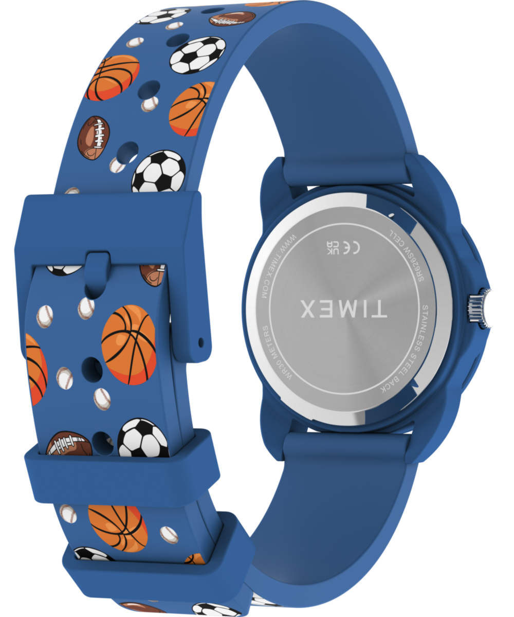 Timex Kids Time Teacher 30mm Silicone Strap Watch, photo 5