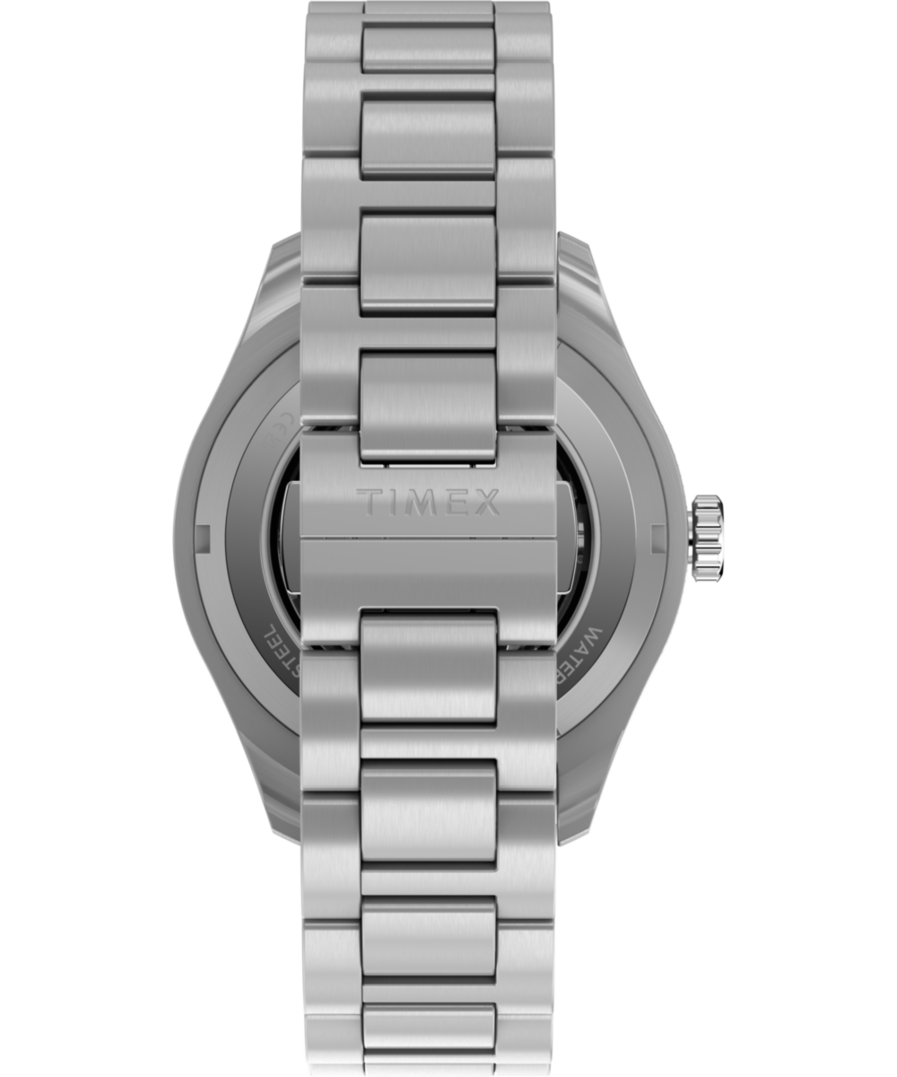 Waterbury Heritage Automatic GMT 41.5mm Stainless Steel Bracelet Watch, photo 3