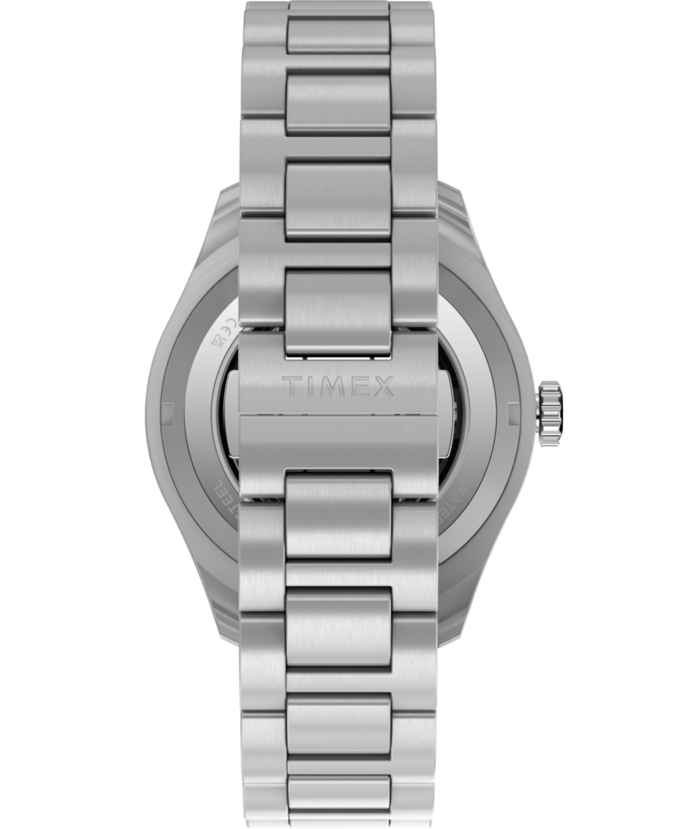 Waterbury Heritage Automatic GMT 41.5mm Stainless Steel Bracelet Watch, photo 3