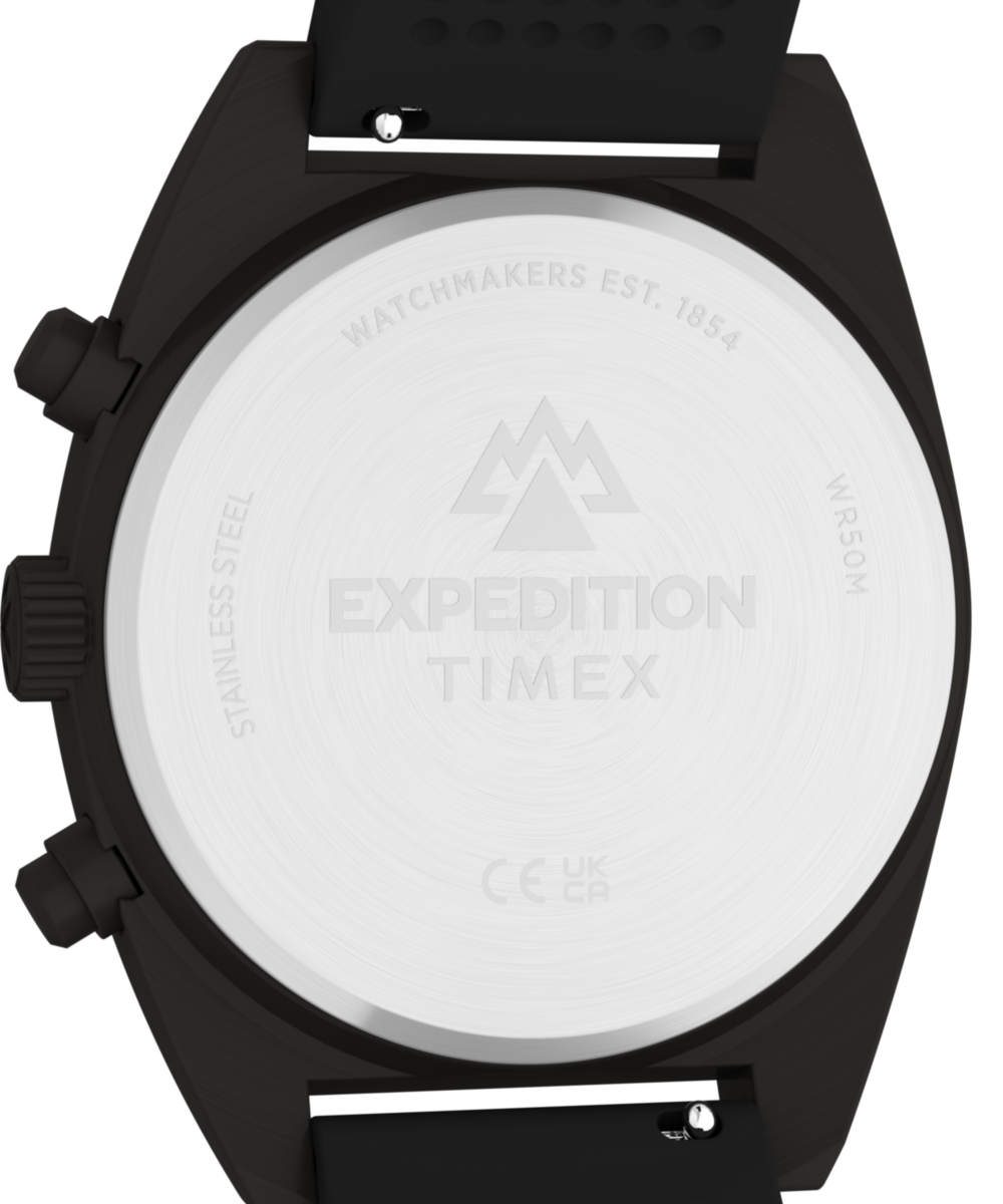 Expedition® Capstone Chronograph 41mm Silicone Strap Watch, photo 5