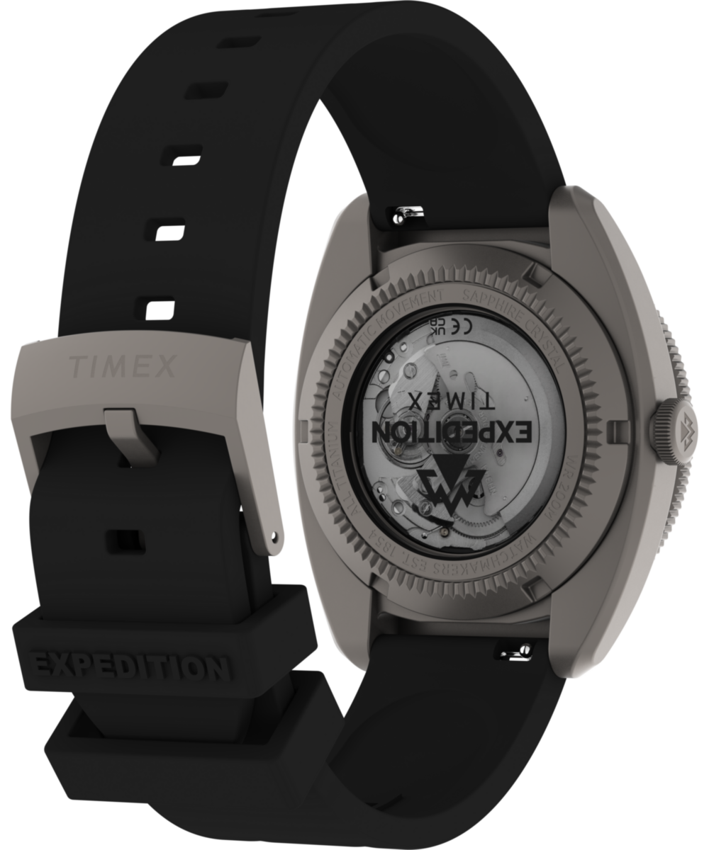 Expedition® Pioneer Titanium Automatic 41mm HNBR Synthetic Rubber Strap Watch, photo 6