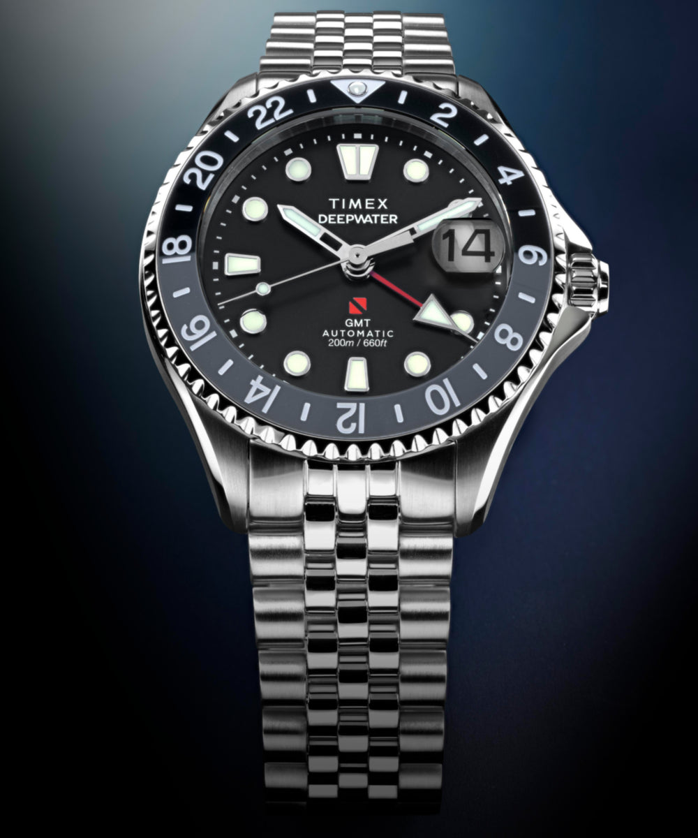 Deepwater Meridian 200 Automatic GMT 42mm Stainless Steel Bracelet Watch, photo 7