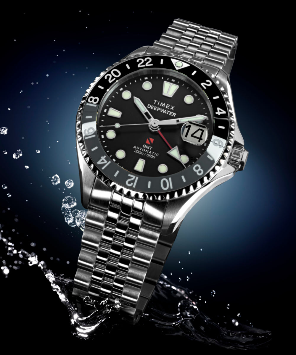 Deepwater Meridian 200 Automatic GMT 42mm Stainless Steel Bracelet Watch, photo 8