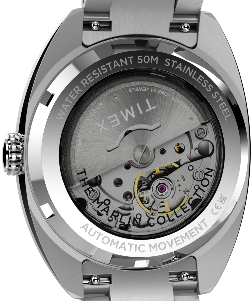 Marlin® Draper Automatic 37mm Stainless Steel Bracelet Watch, photo 5
