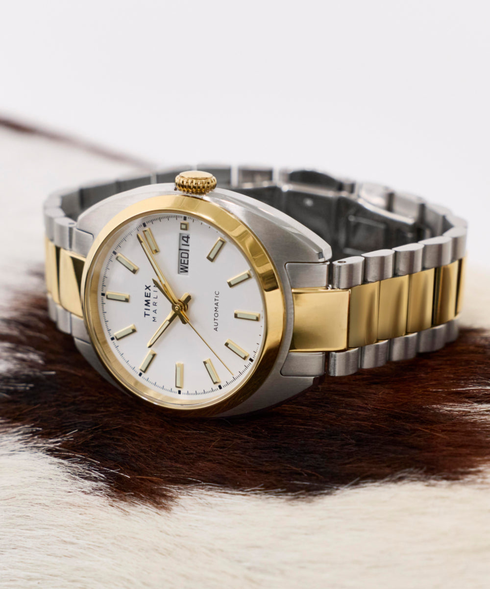 Marlin® Draper Automatic 37mm Stainless Steel Bracelet Watch, photo 7