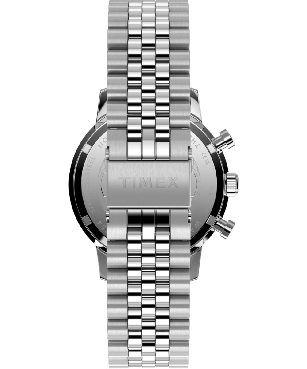 Marlin® Chronograph Tachymeter 40mm Stainless Steel Bracelet Watch, photo 3