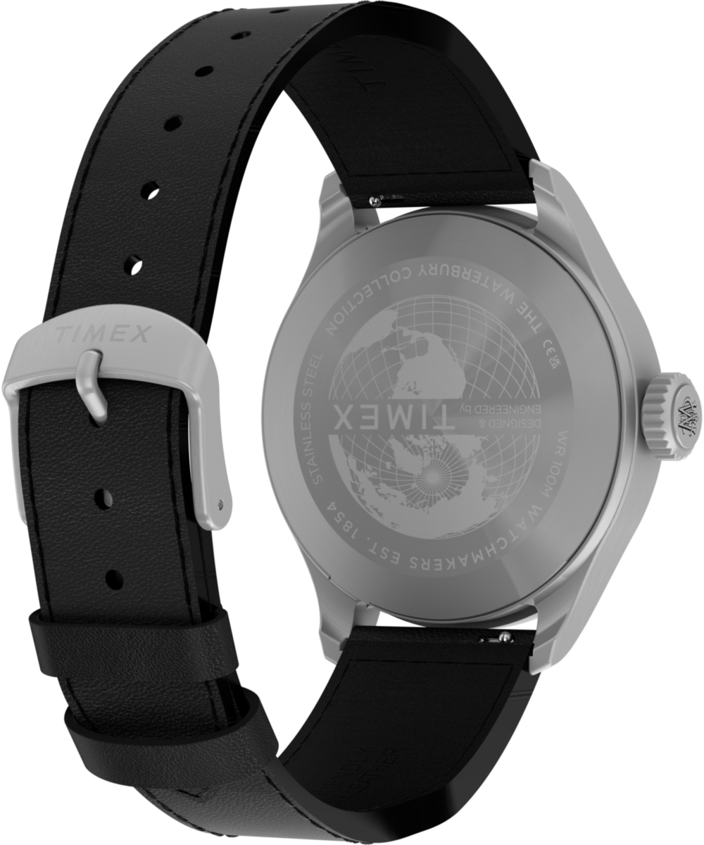 Waterbury Ace 41mm Leather Strap Watch, photo 6