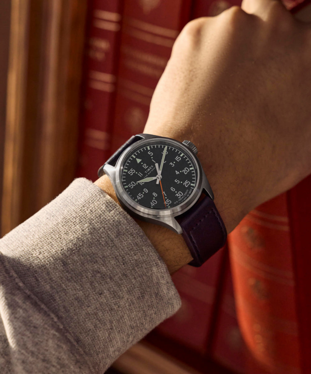 Waterbury Ace 41mm Leather Strap Watch, photo 2