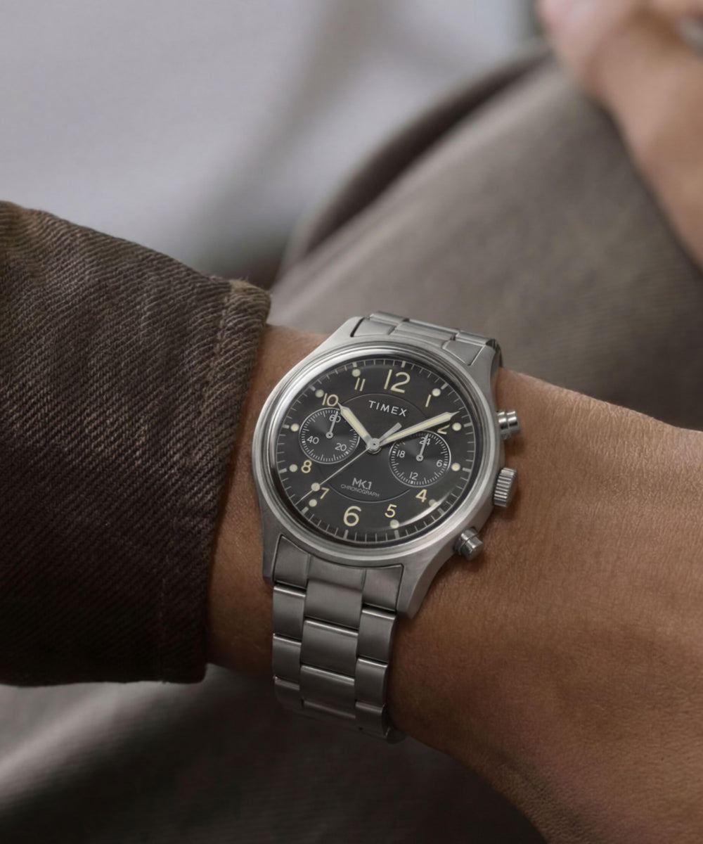 MK1 Chronograph 40mm Stainless Steel Bracelet Watch, photo 2