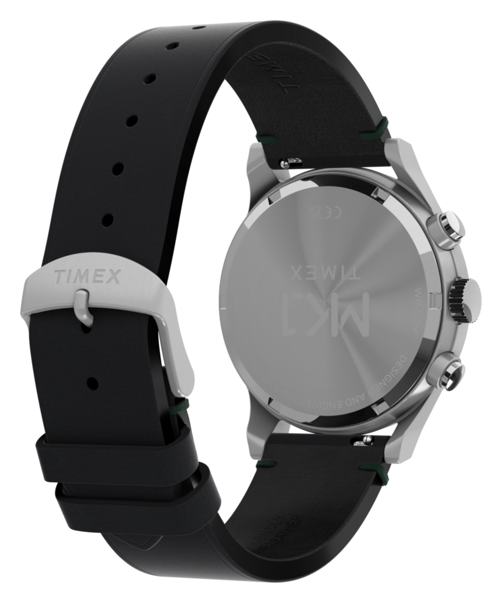 MK1® Chronograph 40mm Leather Strap Watch, photo 6