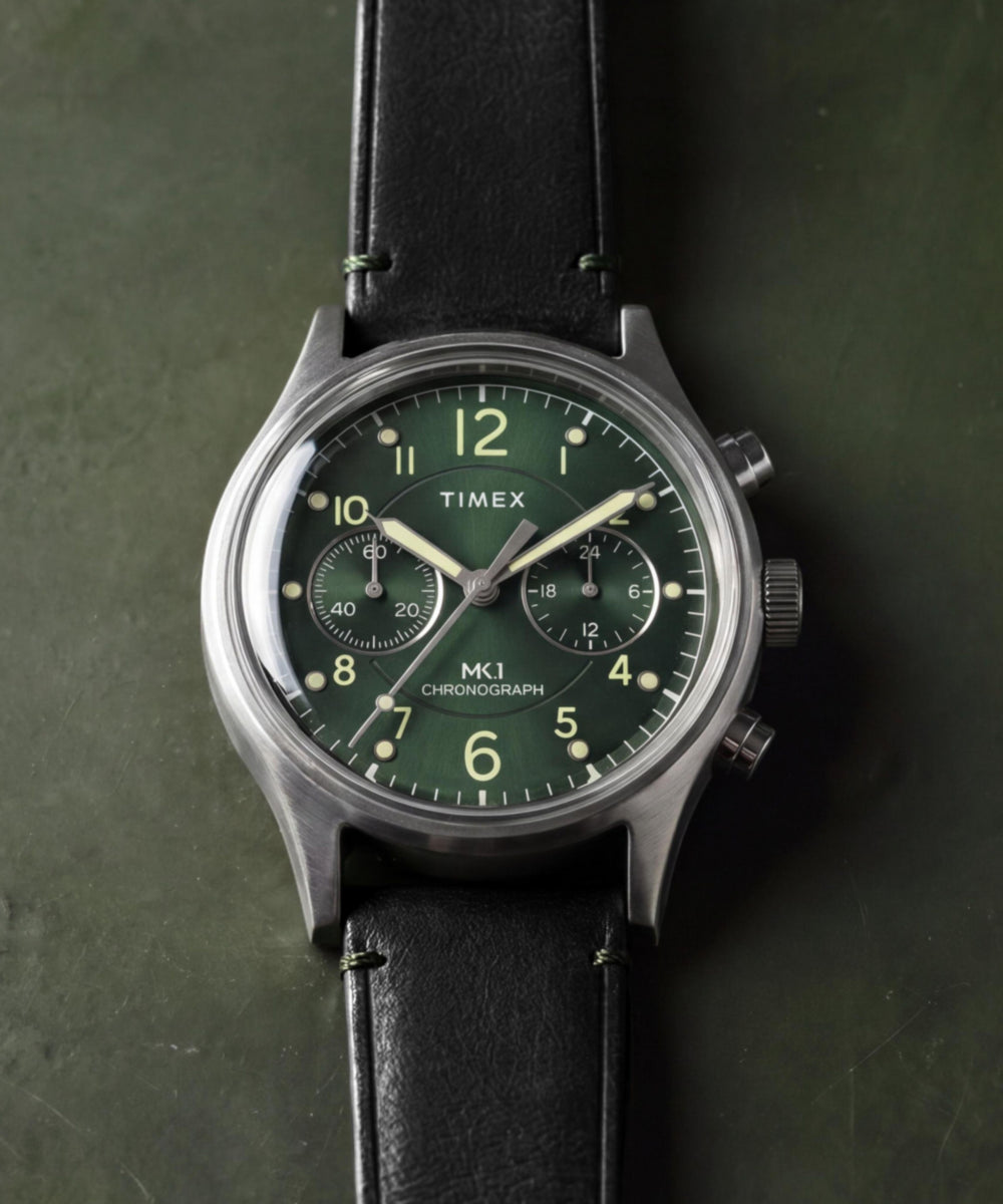 MK1® Chronograph 40mm Leather Strap Watch, photo 7
