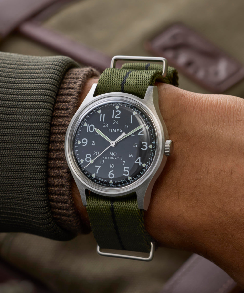 MK1 Automatic 40mm Fabric Strap Watch, photo 2