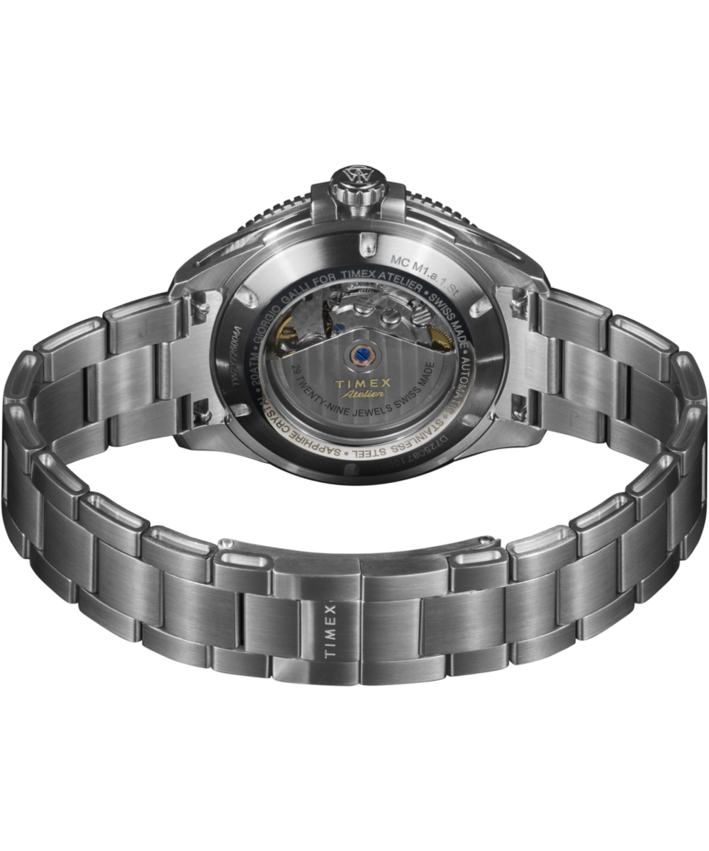 Timex Atelier Marine M1a 41mm Swiss Made Automatic Stainless Steel Bracelet, photo 4