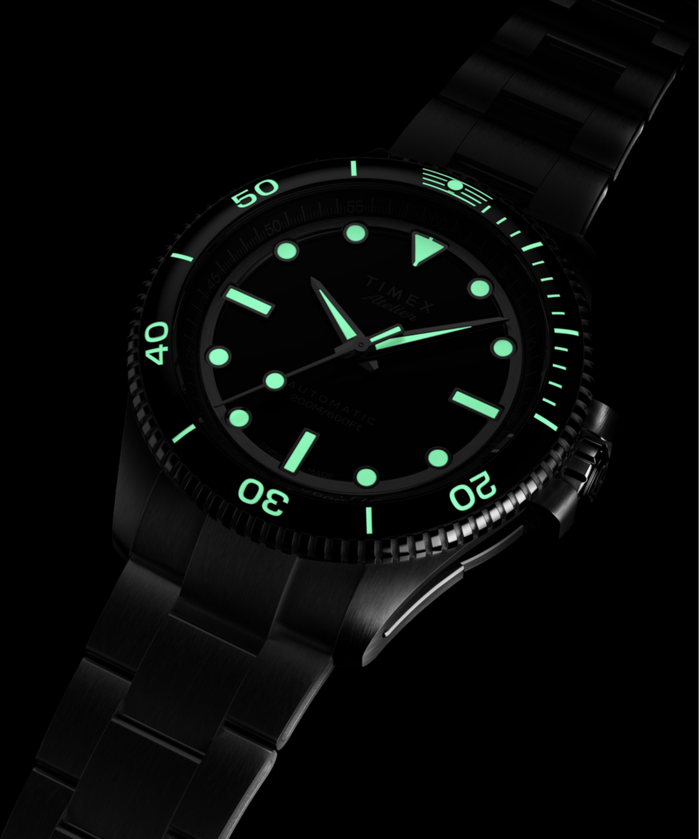 Timex Atelier Marine M1a 41mm Swiss Made Automatic Stainless Steel Bracelet, photo 5