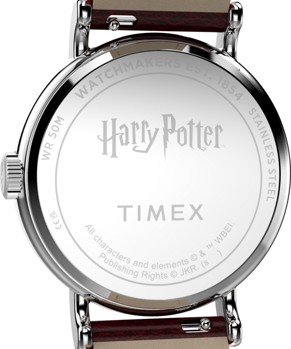 Harry Potter x Timex Weekender Platform 9 3/4 37mm Leather Strap Watch, photo 5