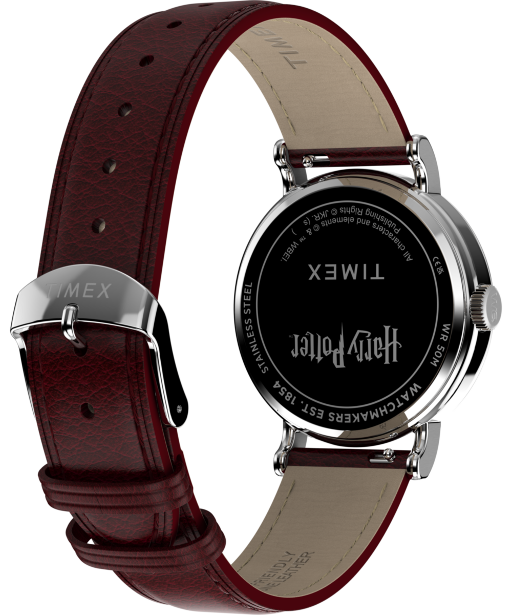 Harry Potter x Timex Weekender Platform 9 3/4 37mm Leather Strap Watch, photo 6