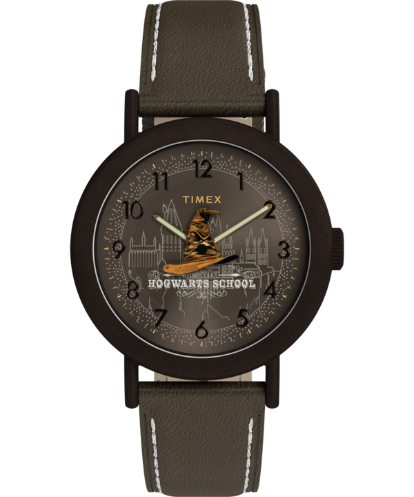 Harry Potter x Timex Weekender Sorting Hat 37mm Leather Strap Watch