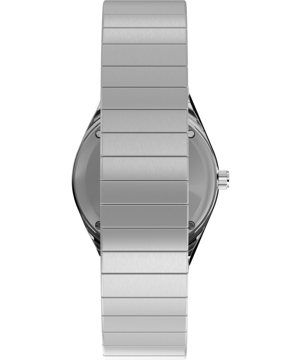 Q Timex® Mini 30mm Stainless Steel Expansion Band Watch, photo 4