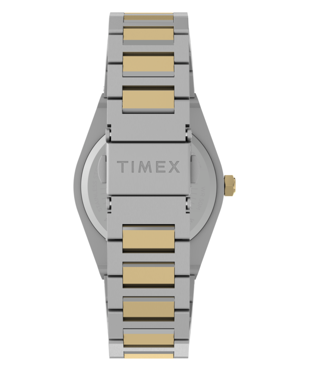 Q Timex Marbella 34mm Stainless Steel Bracelet Watch, photo 4
