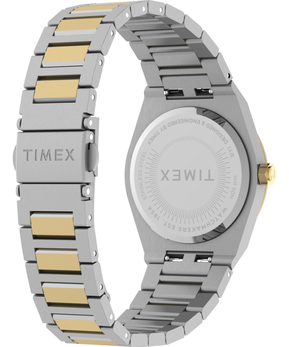 Q Timex Marbella 34mm Stainless Steel Bracelet Watch, photo 6