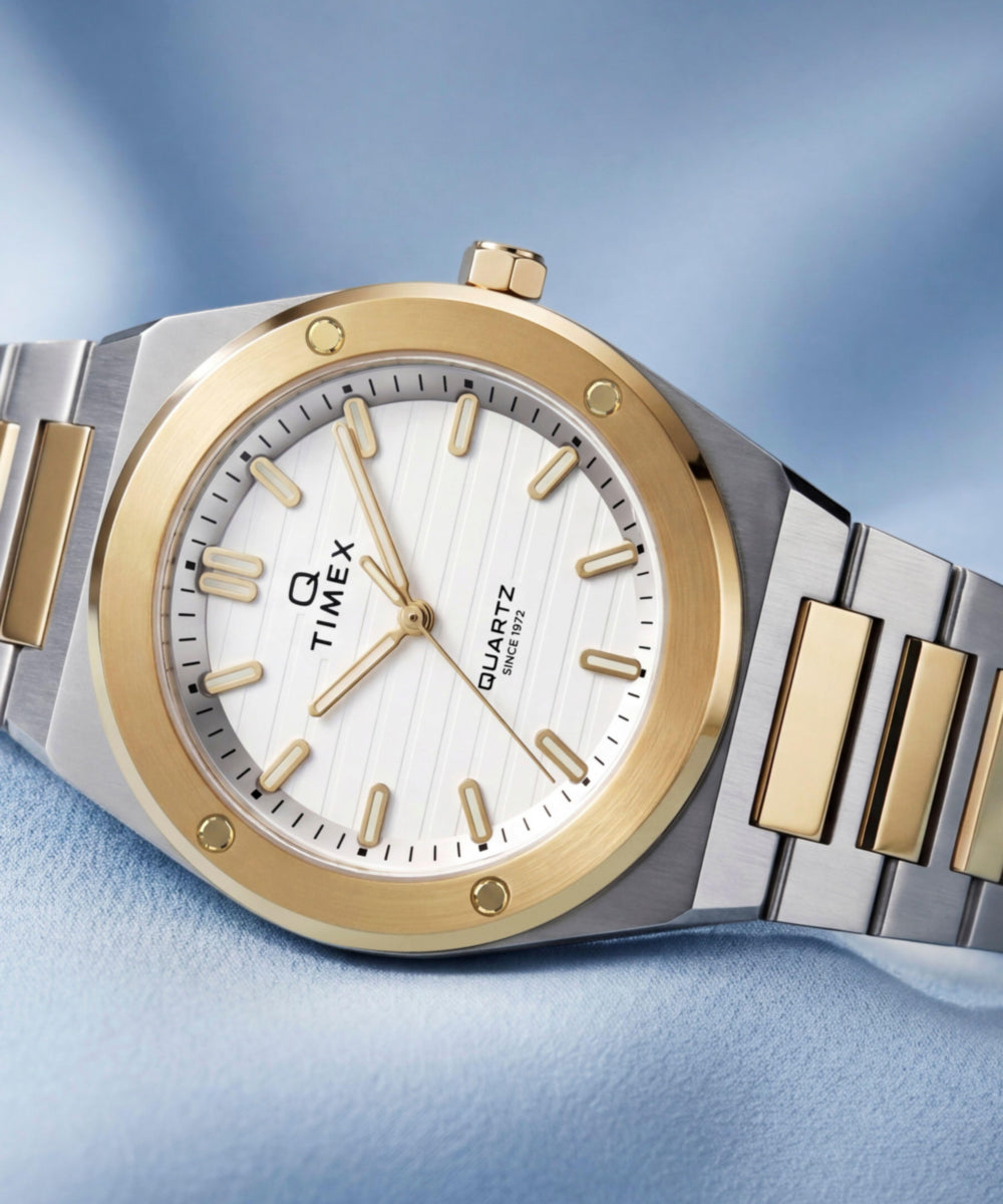 Q Timex Marbella 34mm Stainless Steel Bracelet Watch, photo 7