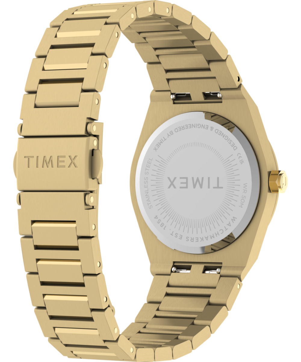 Q Timex Marbella 34mm Stainless Steel Bracelet Watch, photo 6