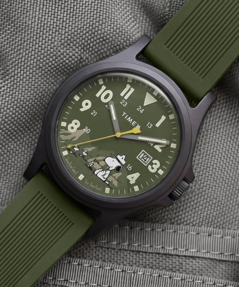 Peanuts® x Timex Expedition® Acadia 40mm Silicone Strap Watch, photo 7