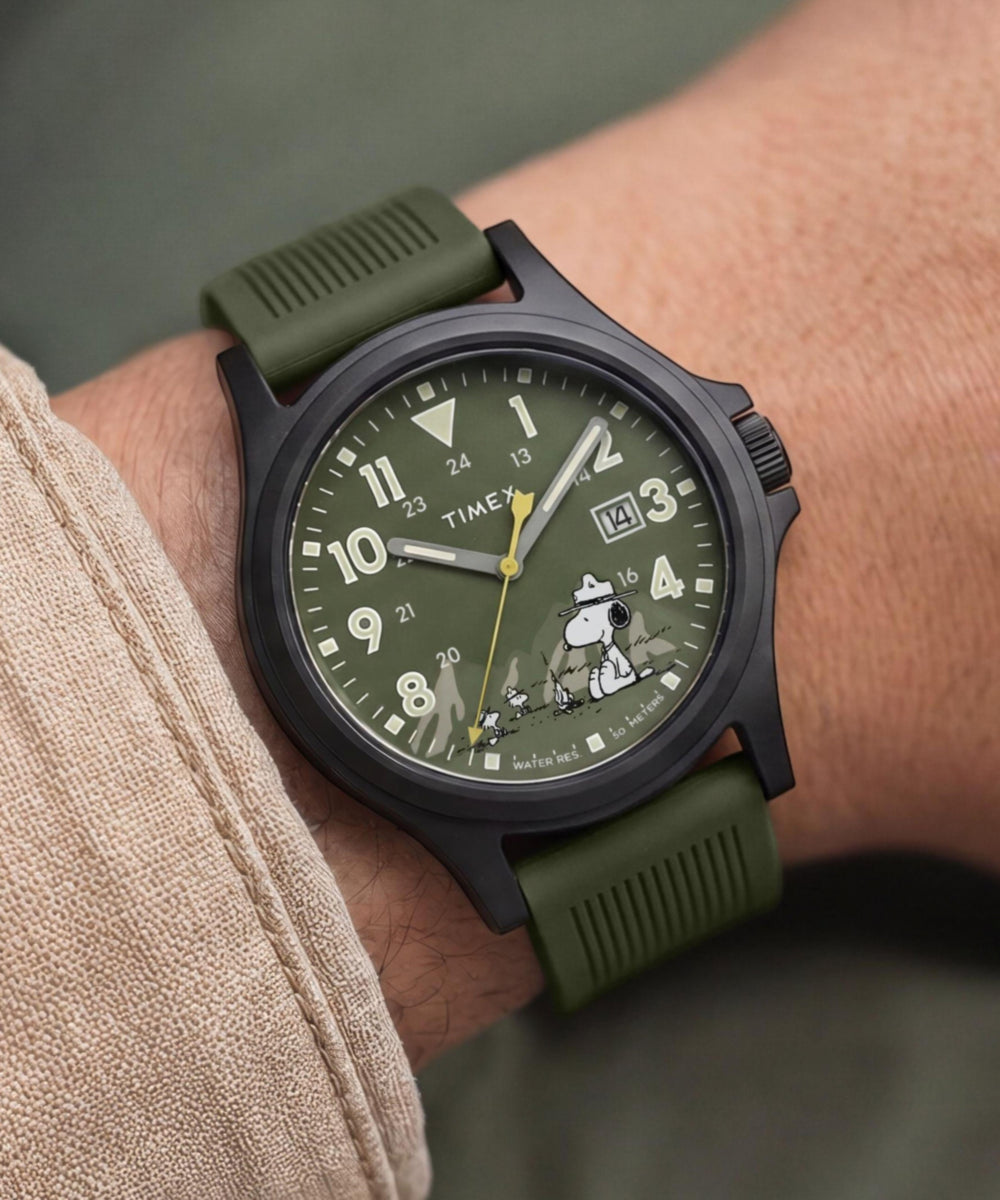 Peanuts® x Timex Expedition® Acadia 40mm Silicone Strap Watch, photo 2