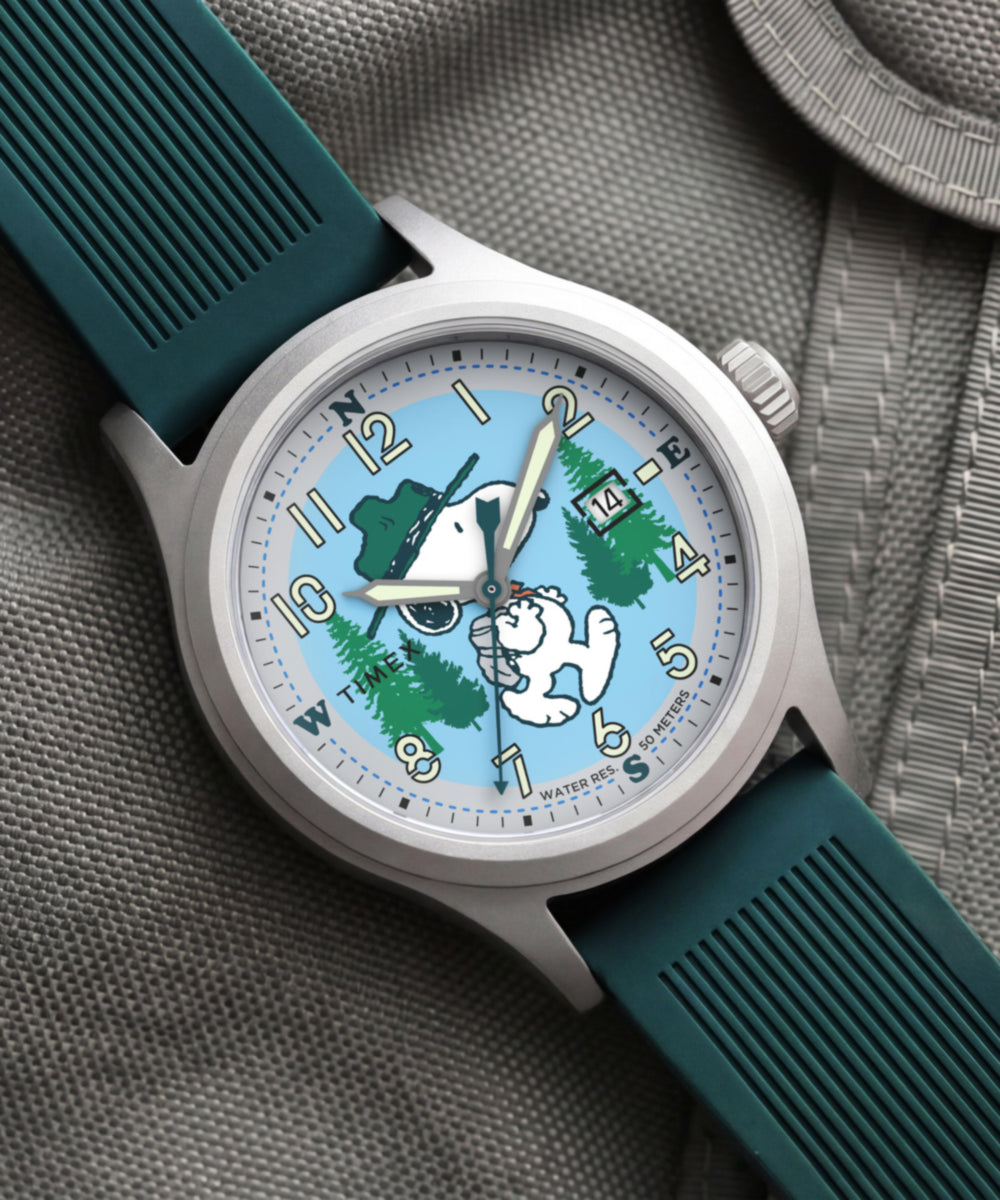 Peanuts® x Timex Expedition® Scout 40mm Silicone Strap Watch, photo 7