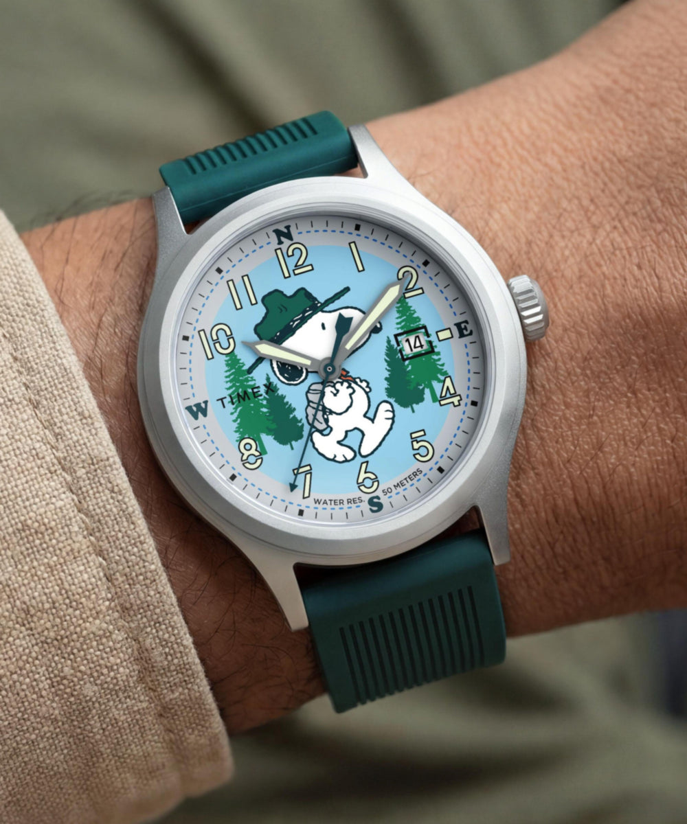 Peanuts® x Timex Expedition® Scout 40mm Silicone Strap Watch, photo 2