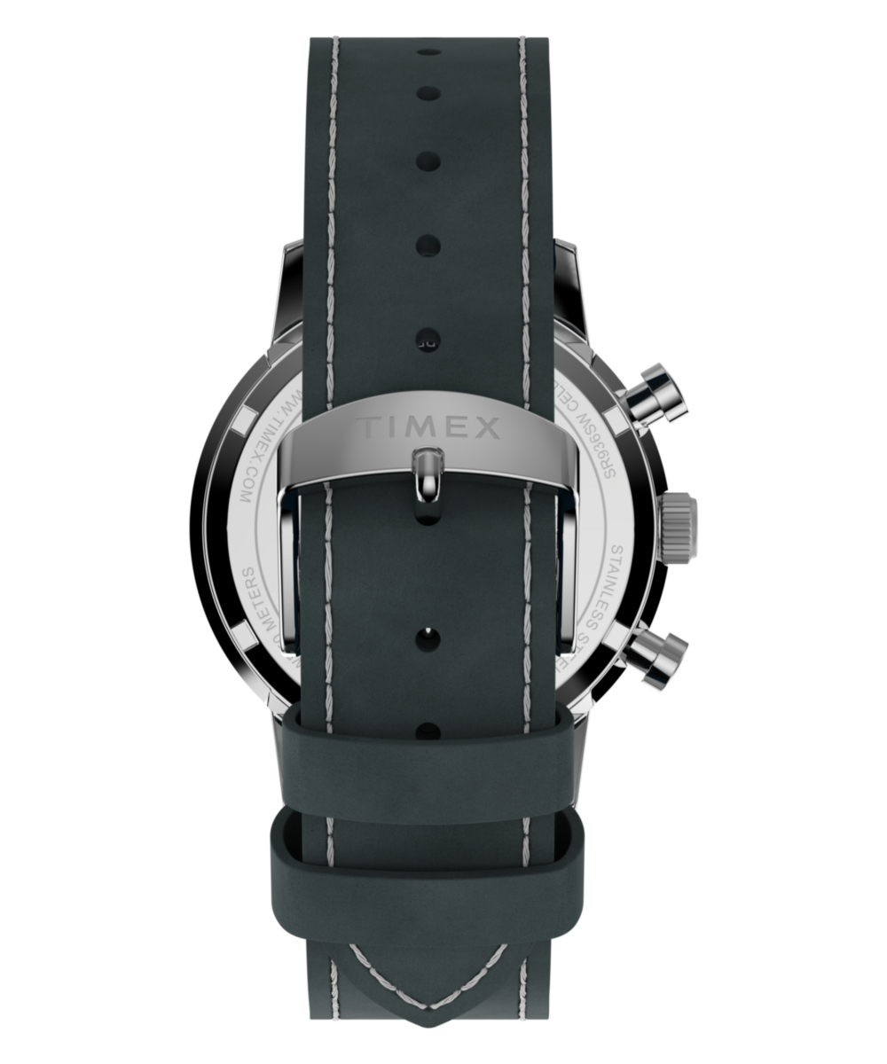 Peanuts® x Timex Marlin® Chronograph 40mm Leather Strap Watch, photo 4