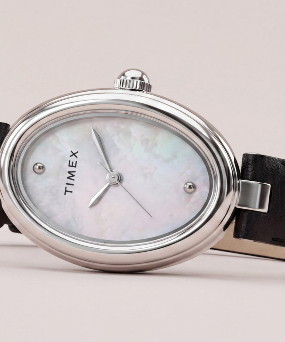 Cavatina® Luxe 22mm Leather Strap Watch, photo 7