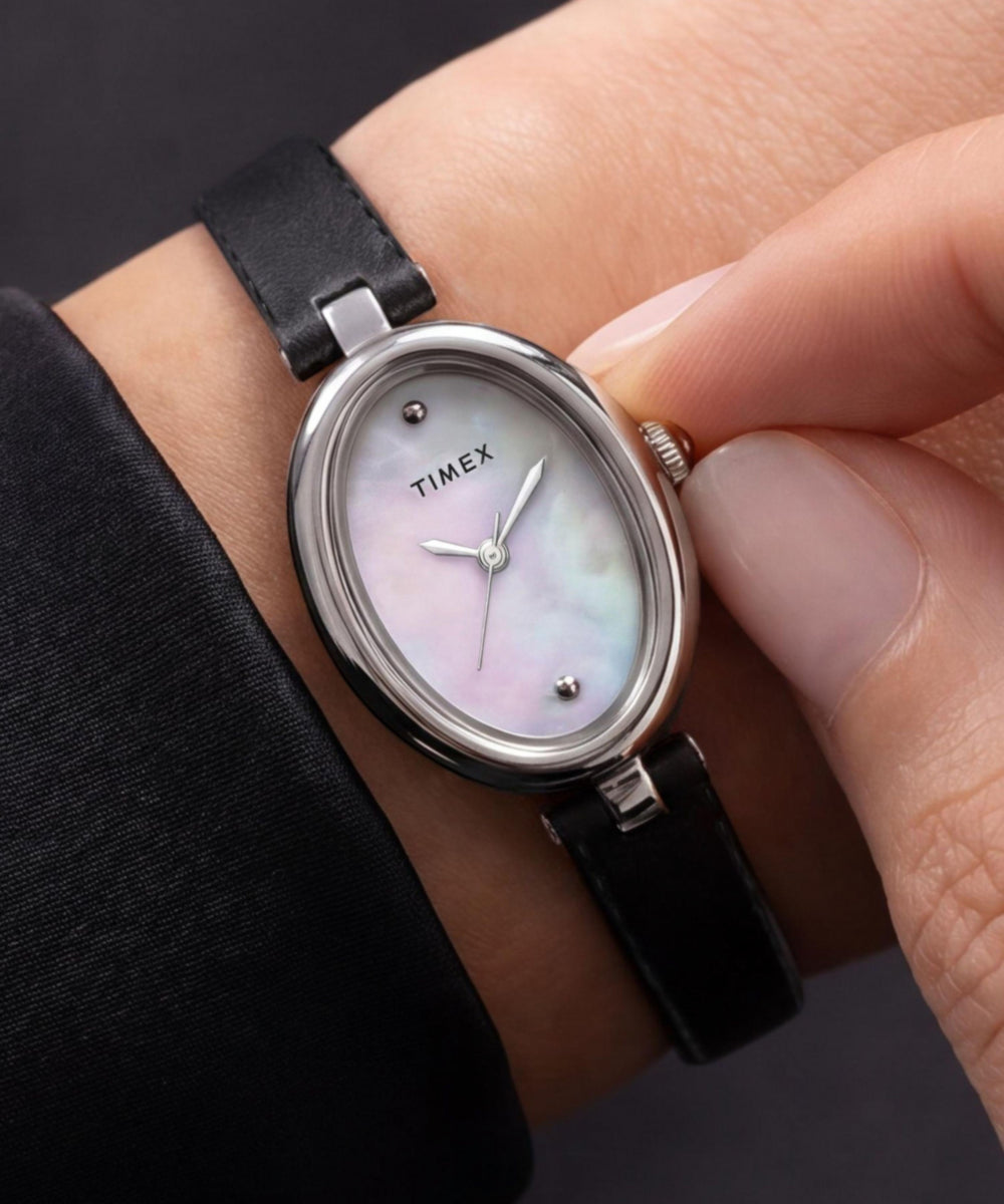 Cavatina® Luxe 22mm Leather Strap Watch, photo 2