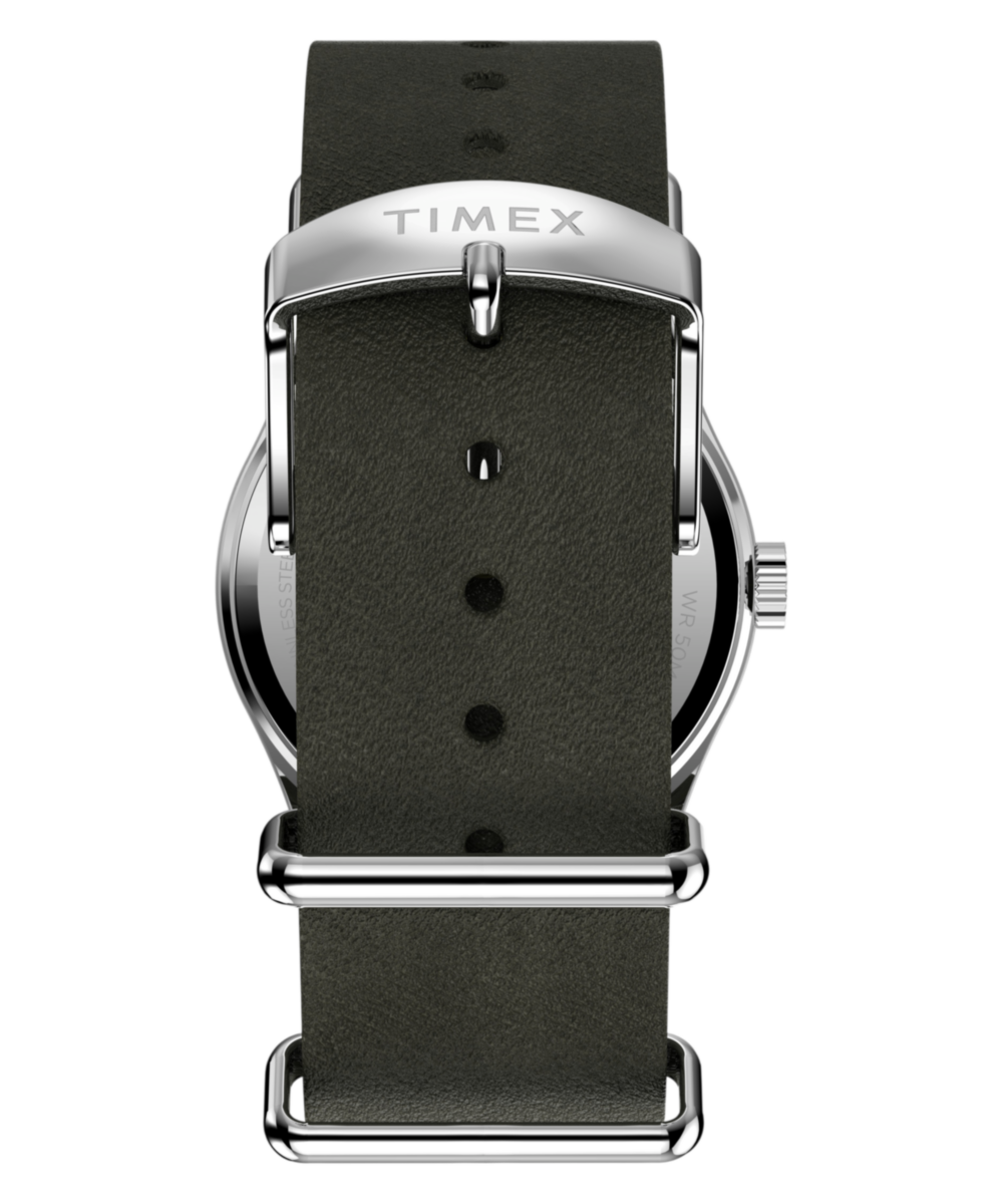 Timex Weekender® New England 34mm Leather Strap Watch, photo 4