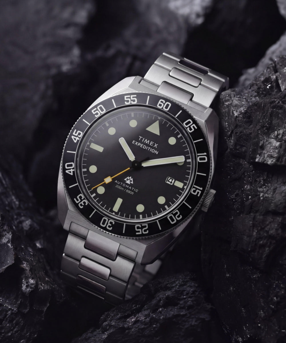 Expedition® Pioneer Automatic 41mm Stainless Steel Bracelet Watch, photo 7