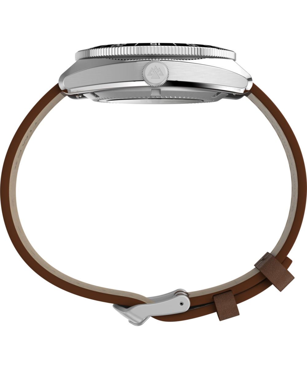 Expedition® Pioneer Automatic 41mm Leather Strap Watch, photo 3