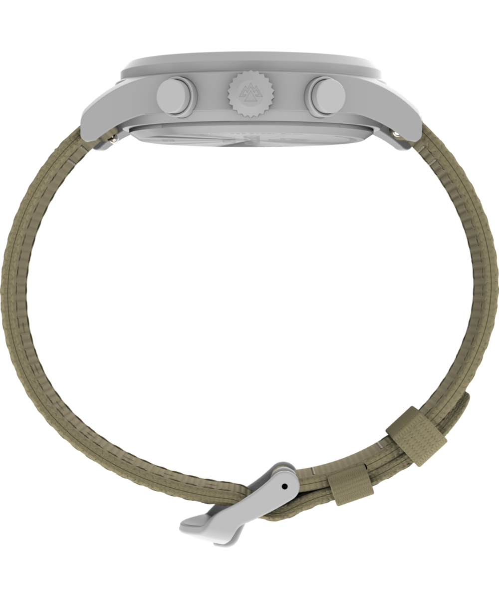 Expedition® Sierra Chronograph 43mm Fabric Strap Watch, photo 3