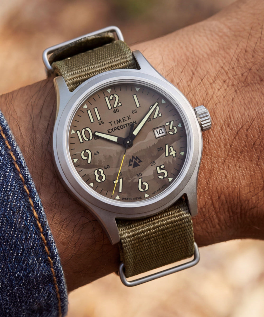 Expedition® Sierra 40mm Fabric Strap Watch, photo 2