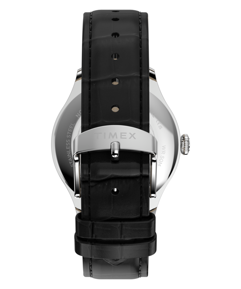 Waterbury Classic Sub-Second 39mm Leather Strap Watch, photo 4