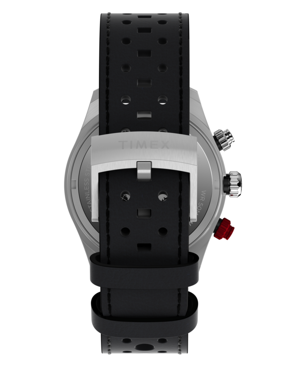 Waterbury Heritage Chronograph 39mm Leather Strap Watch, photo 4