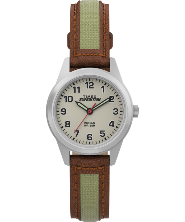 Expedition Field Mini 26mm Leather Strap Watch